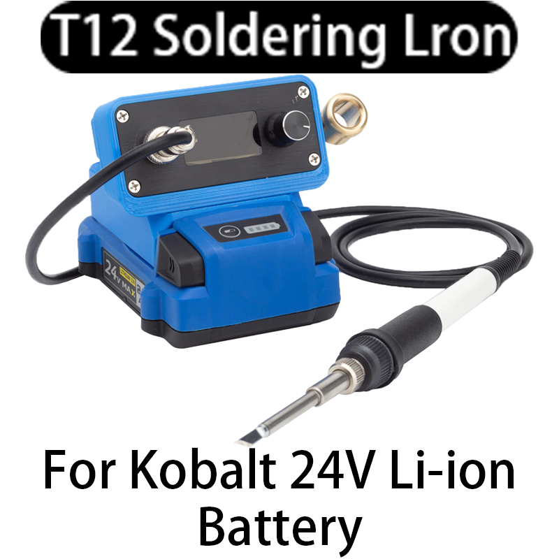 Soldering Station T12 Oled - Estação de solda T12 com ferro
