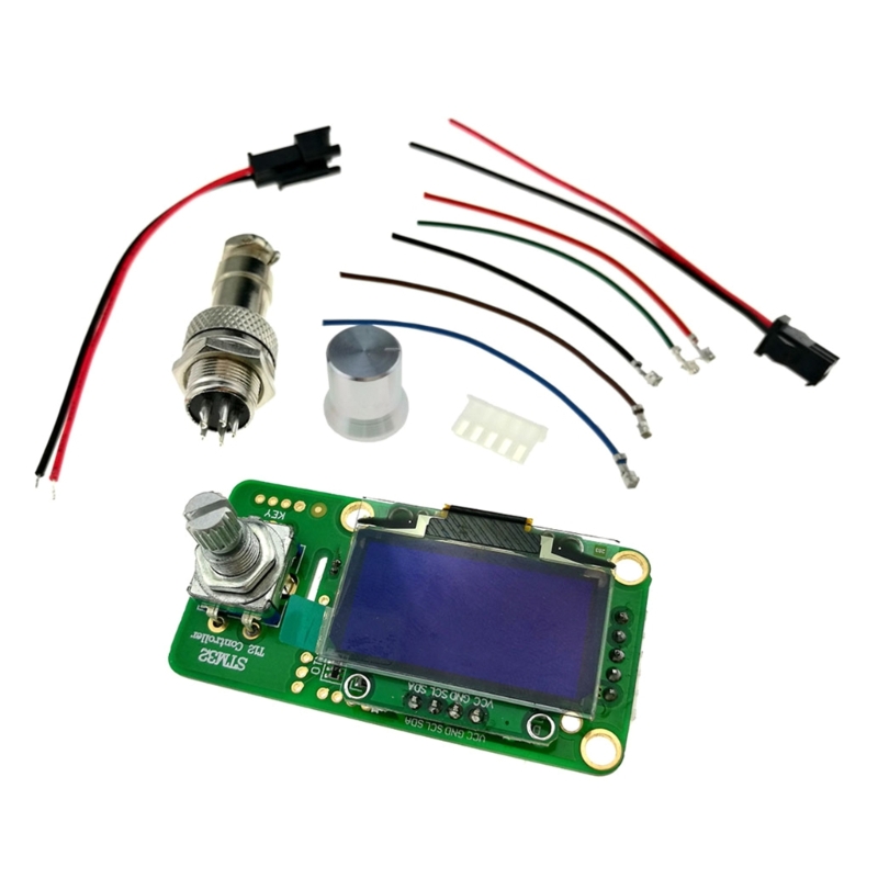 Soldering Station T12 Oled - Kit Estação de Solda Digital Controlador