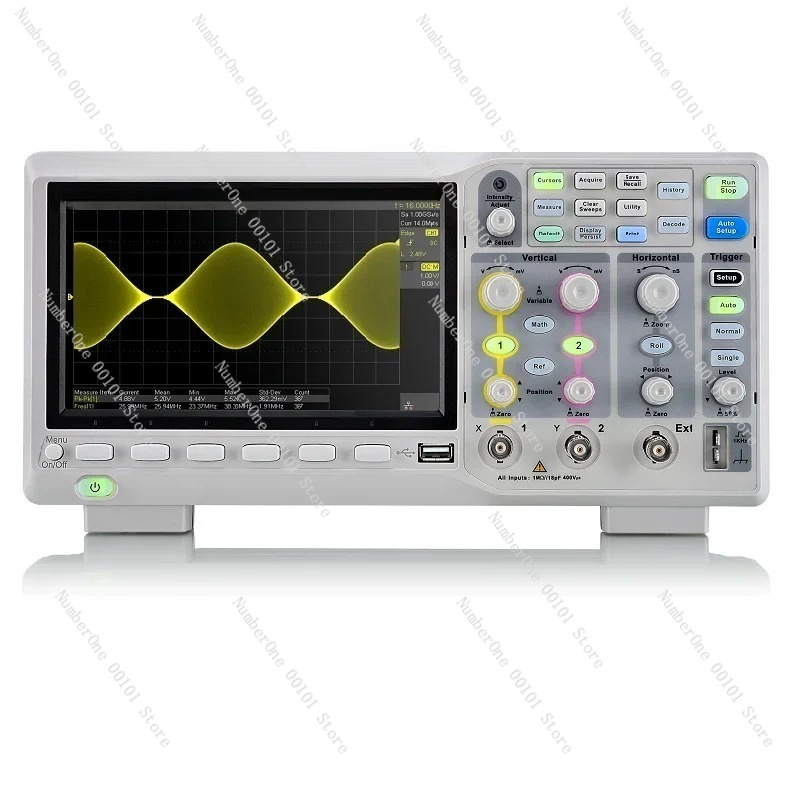 Digital Storage Oscilloscope 100Mhz 4Ch - Osciloscópio Digital de Armazenamento de Super