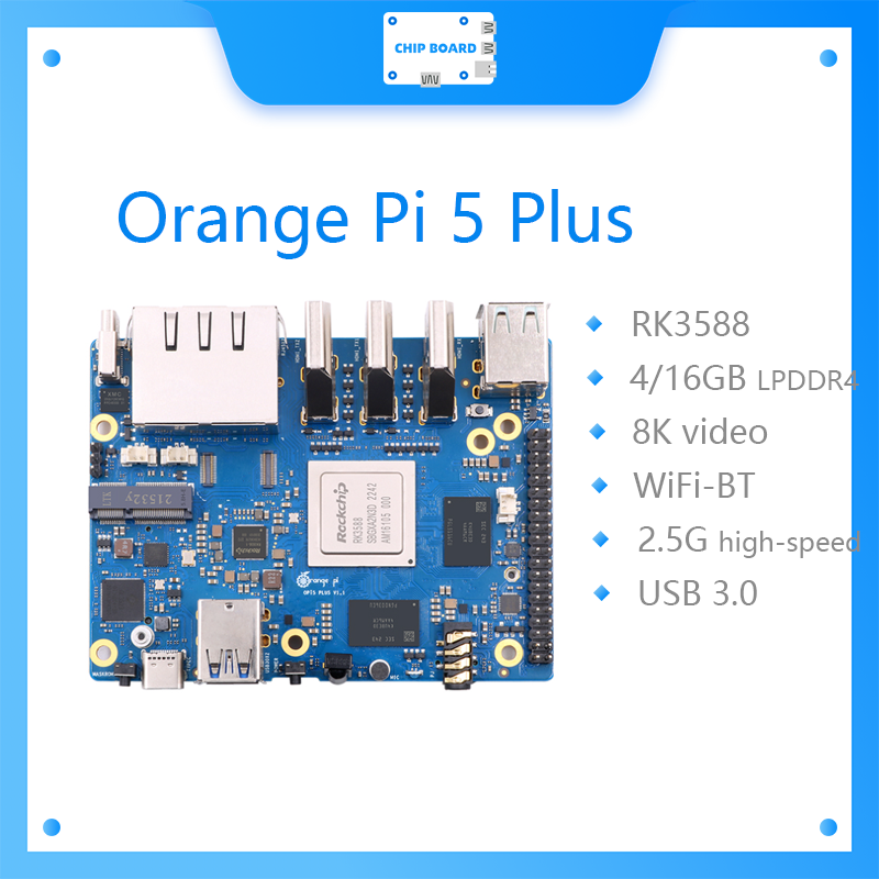Orange Pi 5 Plus Computador de - Orange Pi 5 Plus 16Gb avaliação e preço
