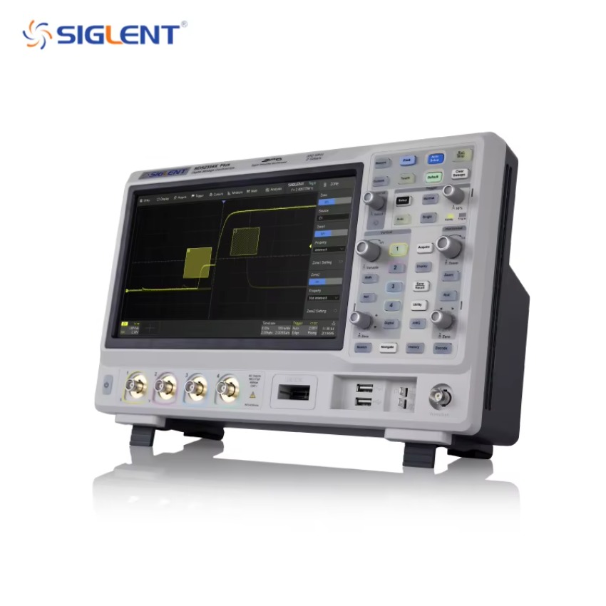Osciloscópio Digital SIGLENT S - Digital Storage Oscilloscope 100Mhz 4Ch avaliação e preço